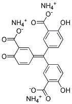 AURINTRICARBOXYLIC ACID TRIAMMONIUM ACS REAGENT 结构式