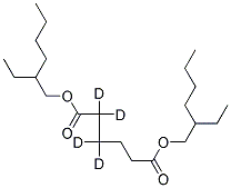 ADIPIC ACID-BIS-2-ETHYLHEXYL ESTER D4 结构式