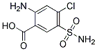 4-CHLORO-5-SULPHAMOYLANTHRANILIC ACID 结构式
