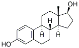 雌二醇(用于峰值测定) 结构式
