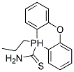 OXO(DIPHENYL)-N-PROPYLPHOSPHORANECARBOTHIOAMIDE, TECH 结构式