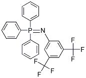 N1-(1,1,1-TRIPHENYL-LAMBDA~5~-PHOSPHANYLIDENE)-3,5-DI(TRIFLUOROMETHYL)ANILINE, TECH 结构式