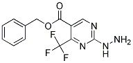 BENZYL 2-HYDRAZINO-4-(TRIFLUOROMETHYL)PYRIMIDINE-5-CARBOXYLATE, TECH 结构式