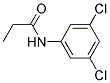 N-(3,5-DICHLOROPHENYL)PROPANAMIDE, TECH 结构式