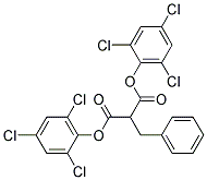 DI(2,4,6-TRICHLOROPHENYL) 2-BENZYLMALONATE, TECH 结构式