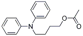 4-(DIPHENYLAMINO)BUTYL ACETATE, TECH 结构式