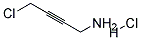 4-CHLOROBUT-2-YN-1-AMINE HYDROCHLORIDE, TECH 结构式