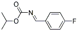 (4-FLUORO-BENZYLIDENE)-CARBAMIC ACIDISOPROPYL ESTER 结构式