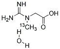 CREATINE-13C1 MONOHYDRATE 99 ATOM % 13C 结构式