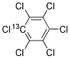 Hexachlorobenzene-13C 结构式
