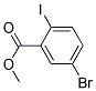 METHYL 5-BROMO-2-IODOBENZOAT 结构式