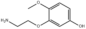 5- (2-AMINOETHOXY)-3-METHOXYPHENOL 结构式