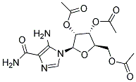 5-AMINO-1-(2',3',5'-TRI-O-ACETYL-B-D-RIBOFURANOSYL)-IMIDAZOLE-4-CARBOXAMIDE 结构式