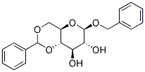 BENZYL 4,6-O-BENZYLIDENE-B-D-GLUCOPYRANOSIDE 结构式