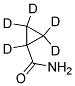 CYCLOPROPYLAMIDE-D5 结构式