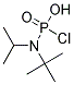 N,N-DIISOPROPYLMETHYLPHOSPHORAMIDIC CHLORIDE 结构式