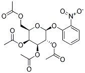 O-NITROPHENYL 2,3,4,6-TETRA-O-ACETYL-B-D-GALACTOPYRANOSIDE 结构式