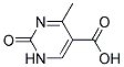 4-METHYL-2-OXO-1,2-DIHYDRO-5-PYRIMIDINECARBOXYLIC ACID 结构式