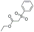 ETHYL 2-(PHENYLSULPHONYL)ACETATE 结构式