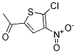 5-ACETYL-2-CHLORO-3-NITROTHIOPHENE, TECH 结构式