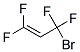 3-BROMO-1,1,3,3-TETRAFLUOROPROP-1-EN 结构式