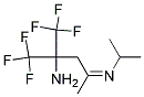 4-AMINO-2-ISOPROPYLIMINO-5,5,5-TRIFLUORO-4-(TRIFLUOROMETHYL)PENTAN 结构式