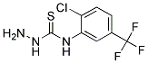 4-[2-CHLORO-5-(TRIFLUOROMETHYL)PHENYL]-3-THIOSEMICARBAZID 结构式