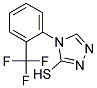 4-[2-(TRIFLUOROMETHYL)PHENYL]-1,2,4-TRIAZOLE-3-THIOL 结构式