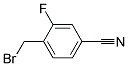 4-CYANO-2-FLUOROBENZYL BROMID 结构式