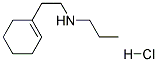 N-[2-(1-CYCLOHEXEN-1-YL)ETHYL]-1-PROPANAMINEHYDROCHLORIDE 结构式