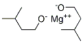 magnesium bis(3-methylbutan-1-olate)  结构式