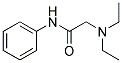 (N,N-二乙基)氨基-乙酰苯胺 结构式