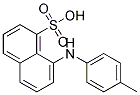 8-对甲苯氨基-1-萘磺酸 结构式