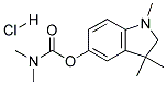 二甲氨基甲酸-1,3,3-三甲基-5-二氢吲哚盐酸盐 结构式
