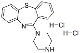 N-[Dibenzo-[b,f][1,4]Thiazepin-11-Yl]Piperazine Dihydrochloride  结构式