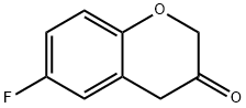 6-Fluoro-3-chromanone 结构式