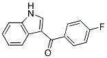 3-(4'-Fluorobenzoyl)-1H-indole 结构式