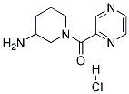 (3-Aminopiperidin-1-yl)pyrazin-2-yl-methanone hydrochloride 结构式