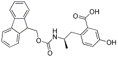 Fmoc-D-2-Tyrosine 结构式