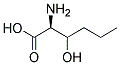 3-Hydroxynorleucine 结构式