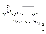 4-Nitro-L-Phenylalanine Tert-Butyl Ester HCl 结构式