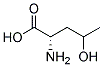 4-Hydroxynorvaline 结构式