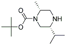 (2R,5R)-1-Boc-5-Isopropyl-2-Methyl-Piperazine 结构式