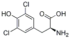 3,5-Dichloro-L-Tyrosine 结构式