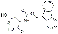 Fmoc-D-Aminosuccinic Acid 结构式