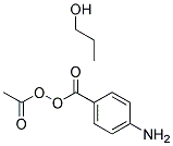 p-Aminobenzoic Acid Propane Diol Acetate 结构式