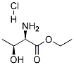 D-苏氨酸乙酯盐酸盐 结构式
