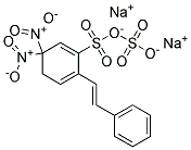 4,4-Dinitrostilbene-2,2-disulphonic acid disodium salt 结构式