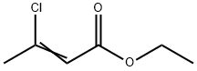 ethyl 3-chlorobut-2-enoate 结构式