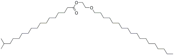 硬脂二醇异硬脂酸酯 结构式